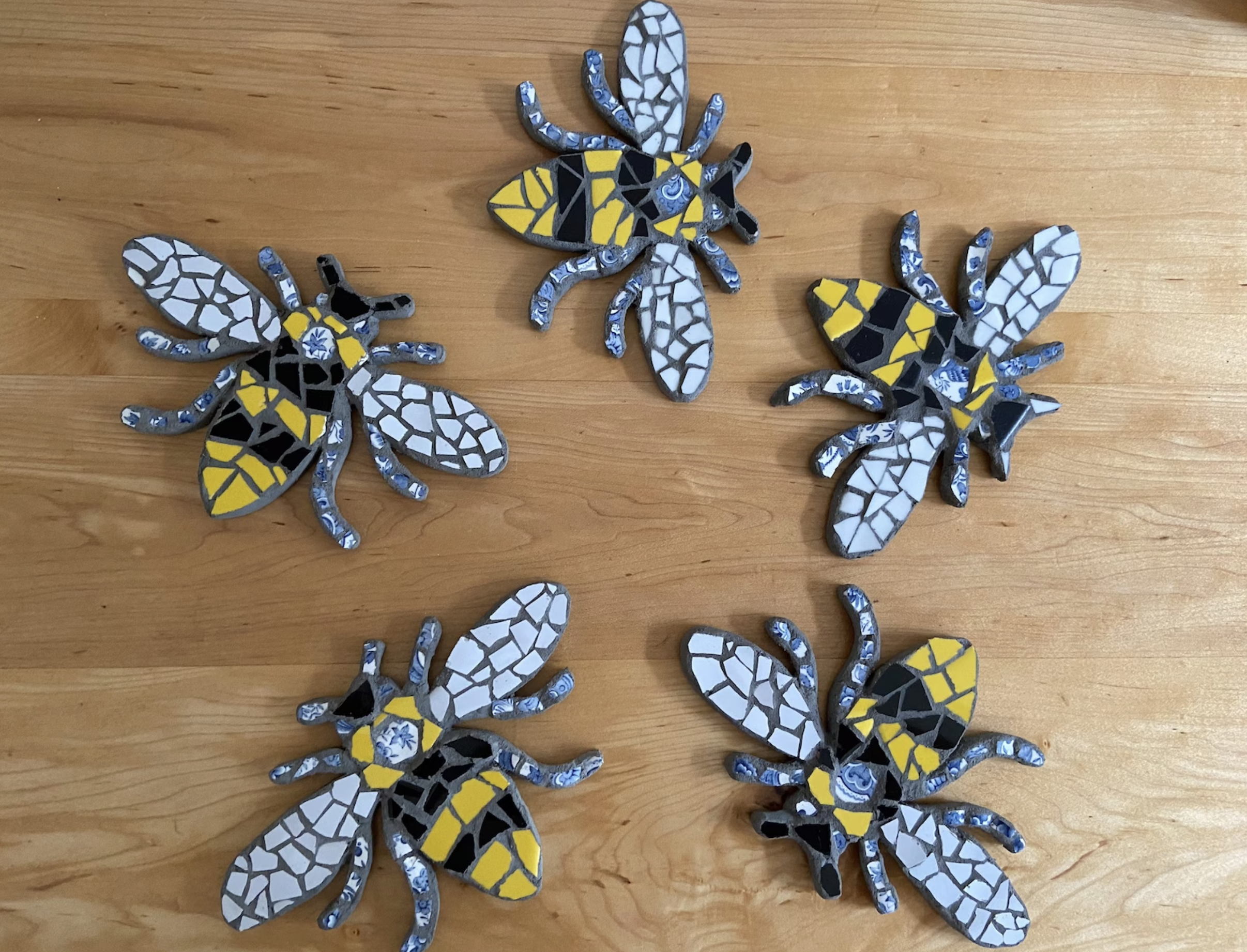 mosaic bees